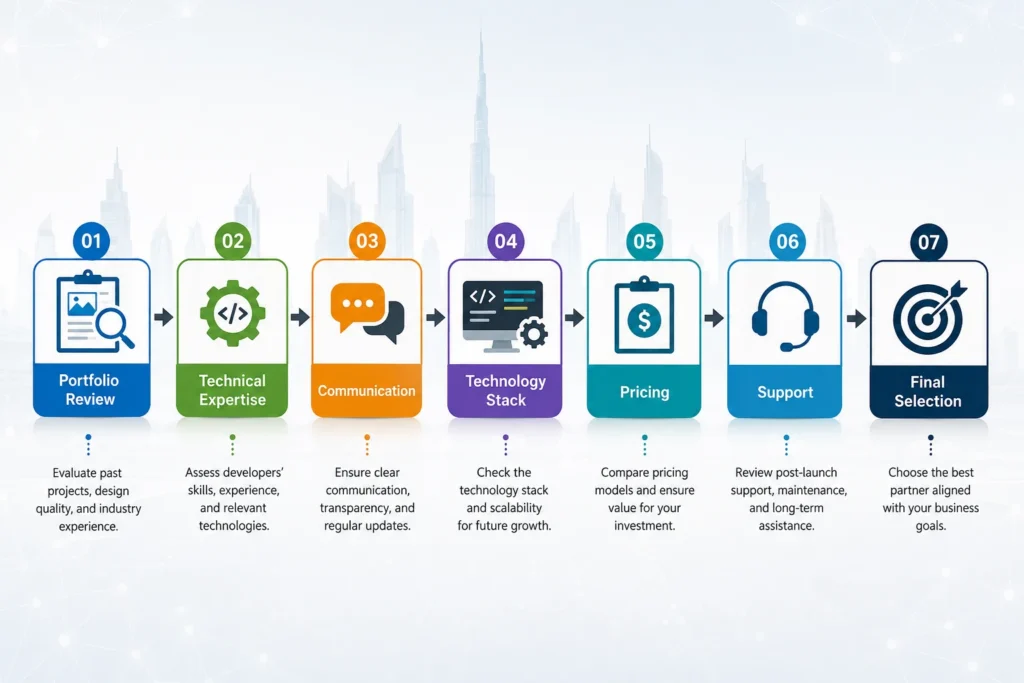 Web development company selection process Web development company selection process