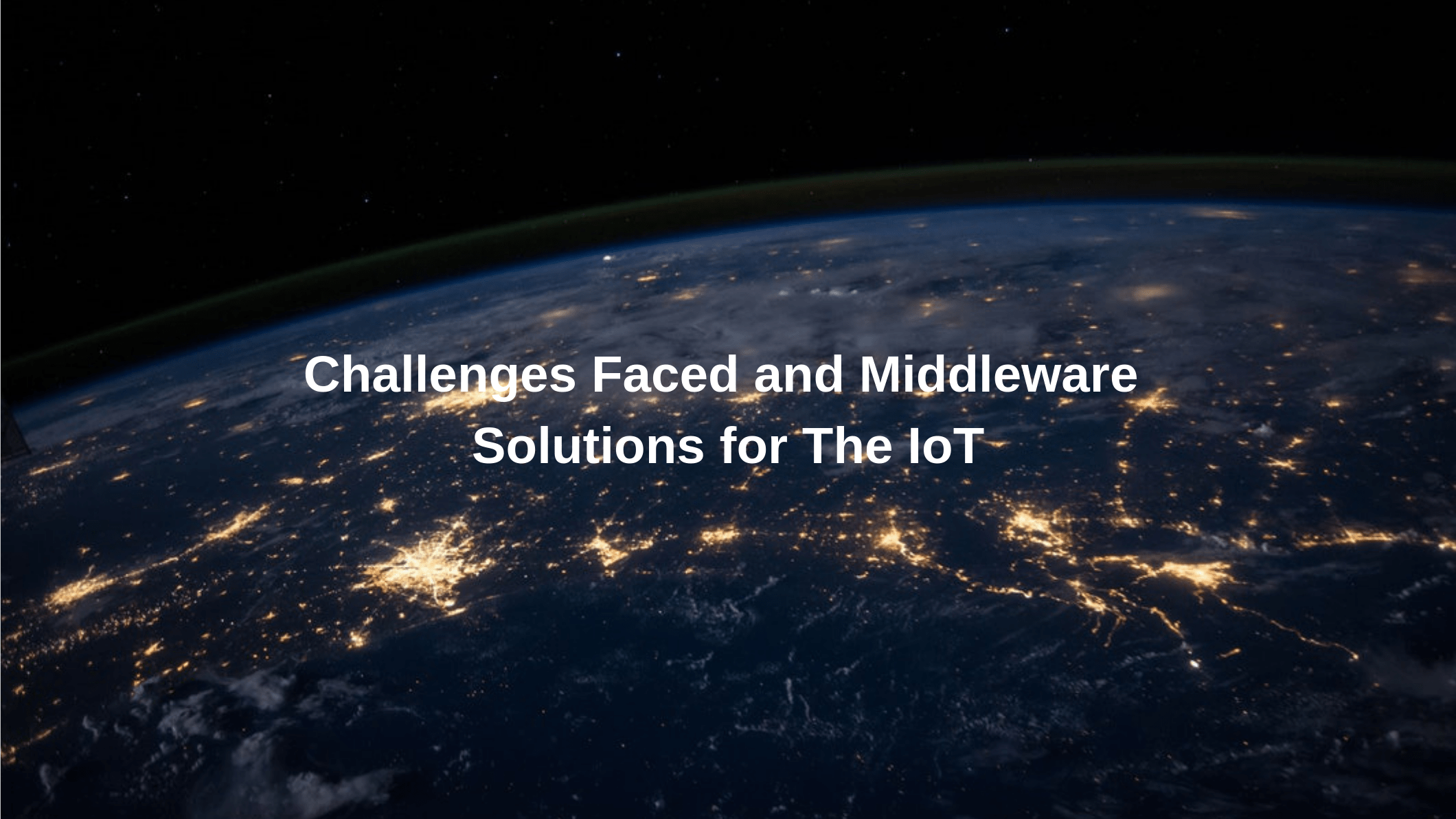 middleware solutions for IoT