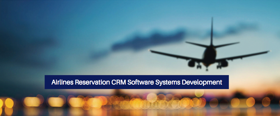 Airlines Reservation CRM Software