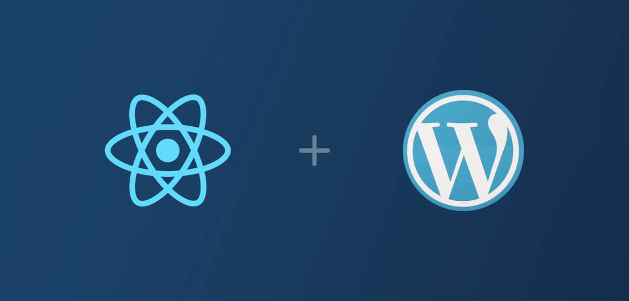 web app usign react and wordpress