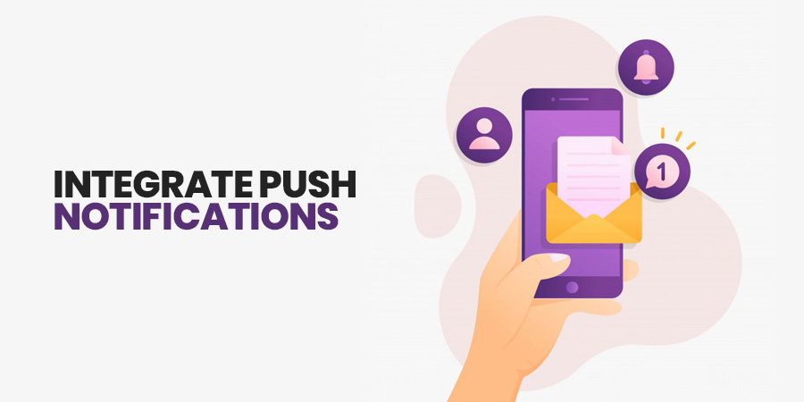 Integrate push notification