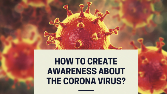 create awarness coronavirus