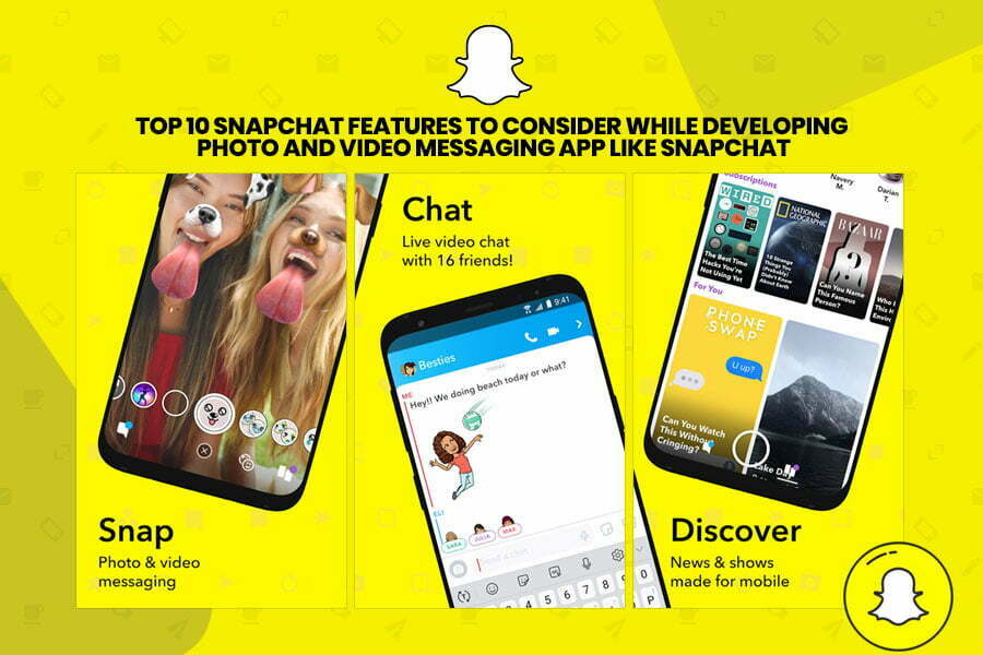 snapchat app features