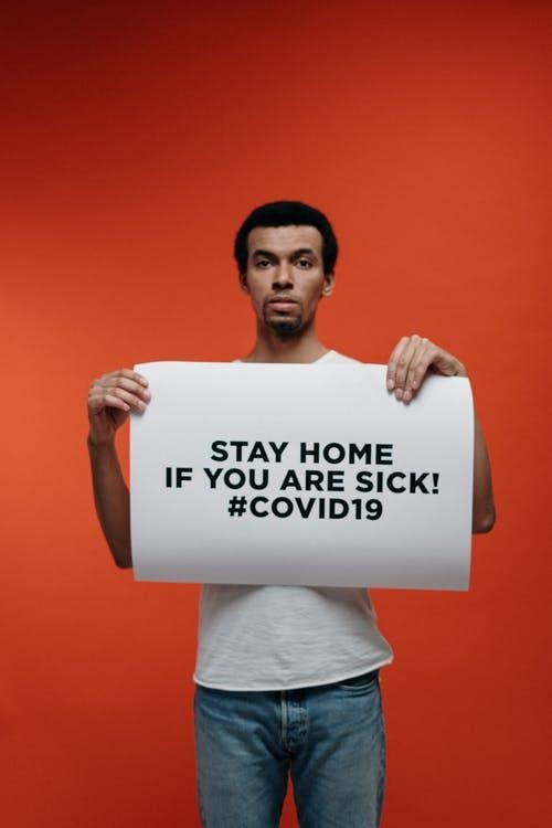 stay home save lives - soial distancing