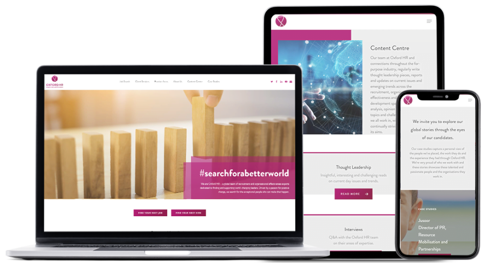 Oxford hr laptop view