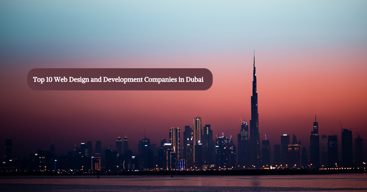 Web Design and Development Companies in Dubai