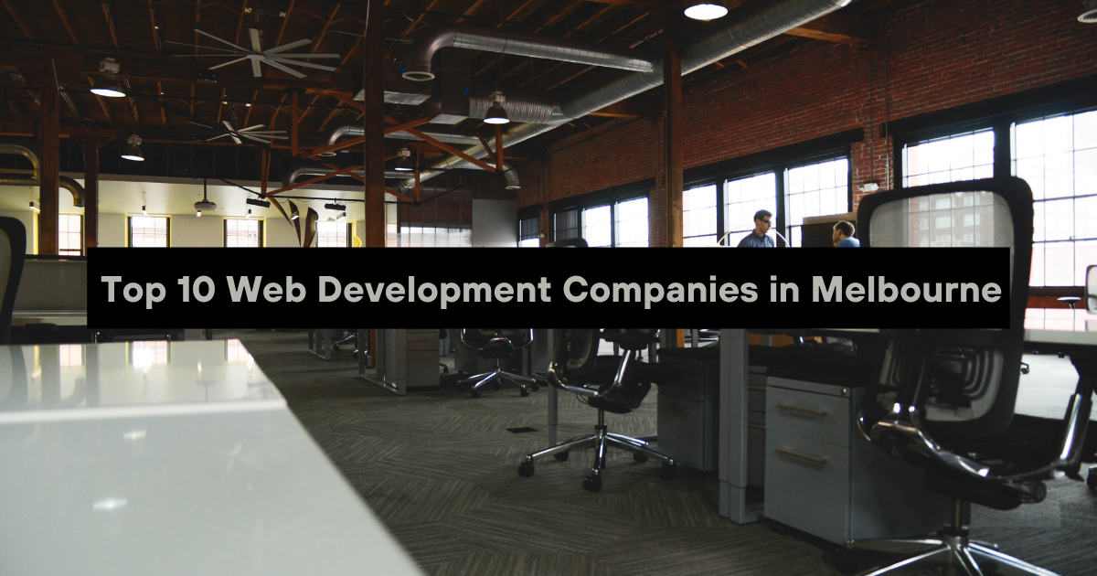 Web Development Companies in Melbourne