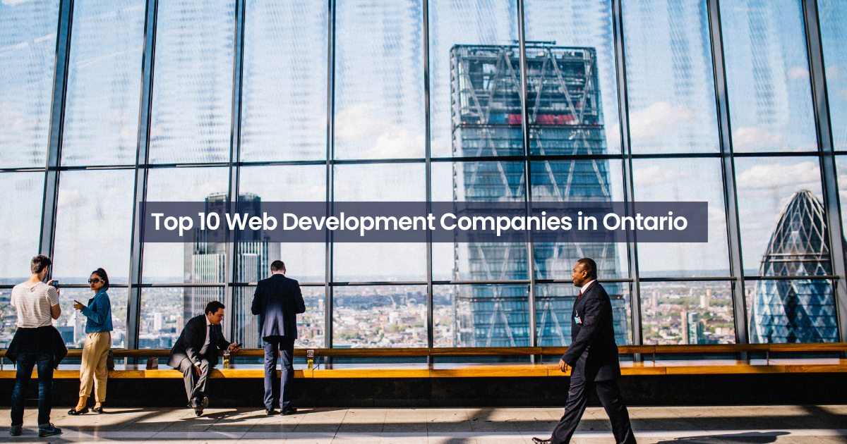 Web Development Companies in Ontario