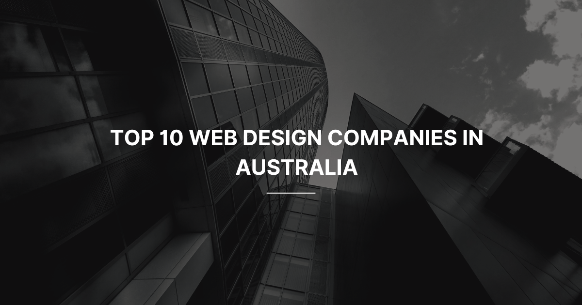 Web Design Companies in Australia