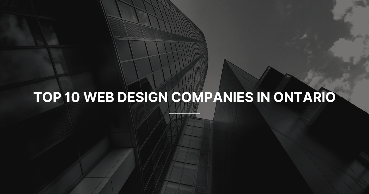 Web Design Companies in Ontario