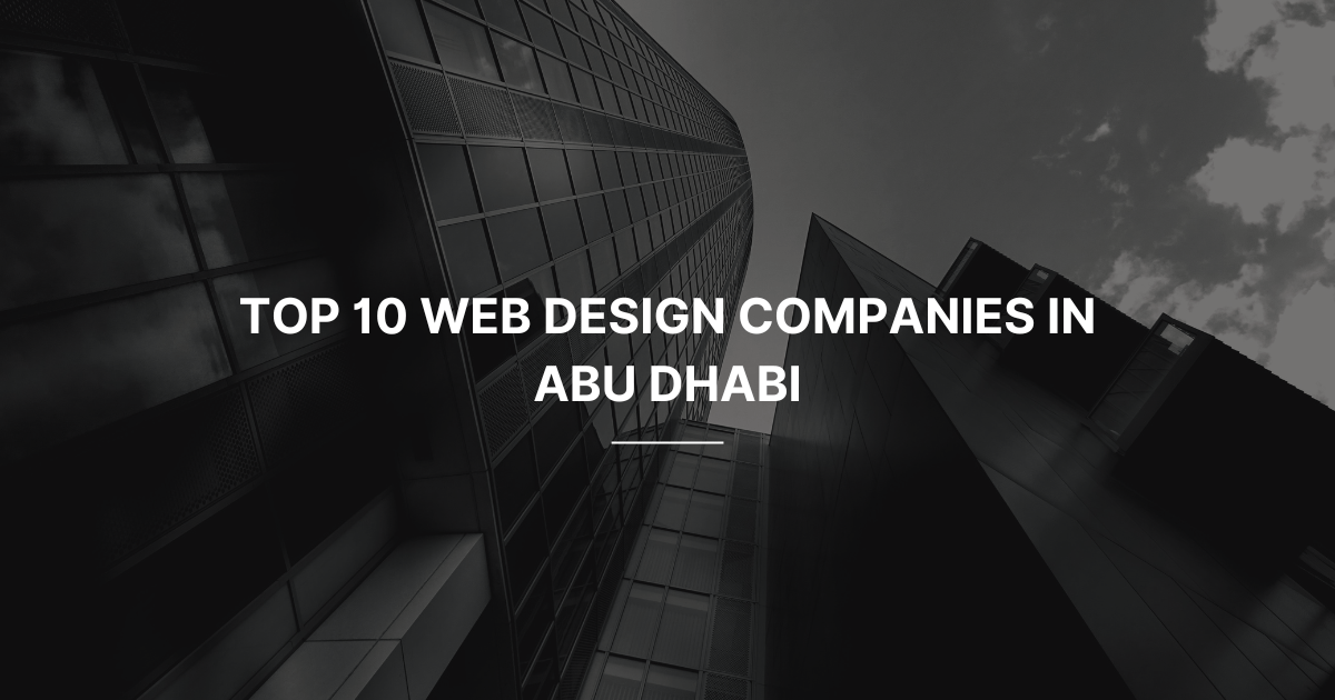 Web Design Companies in Abu Dhabi
