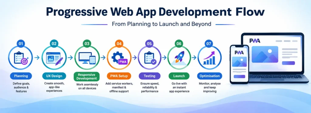 Progressive Web App development process Progressive Web App development process