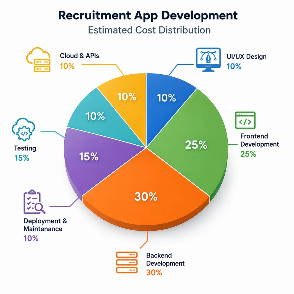 Recruitment app development cost breakdown Recruitment app development cost breakdown