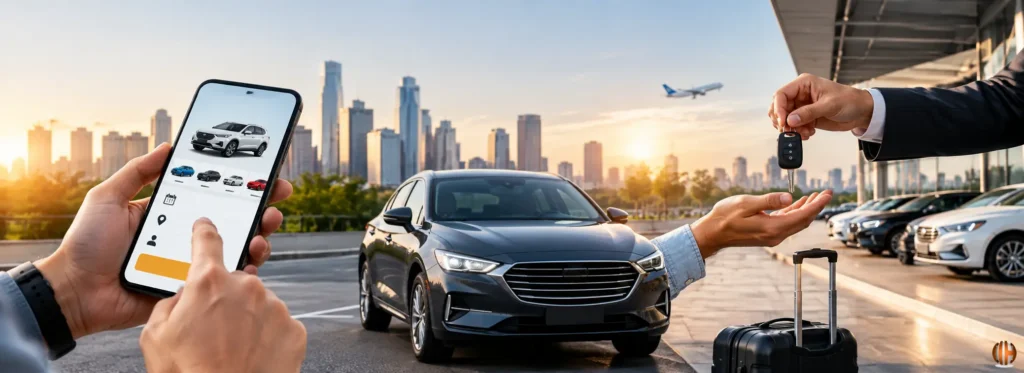 car rental app development cost