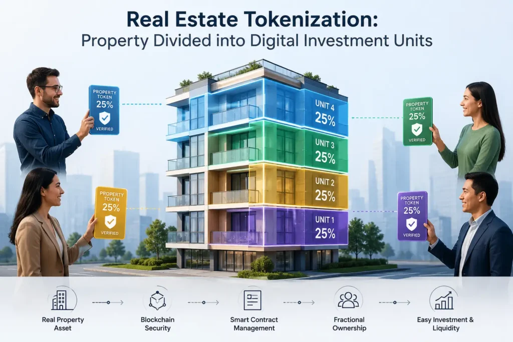Property tokenization with blockchain Property tokenization with blockchain