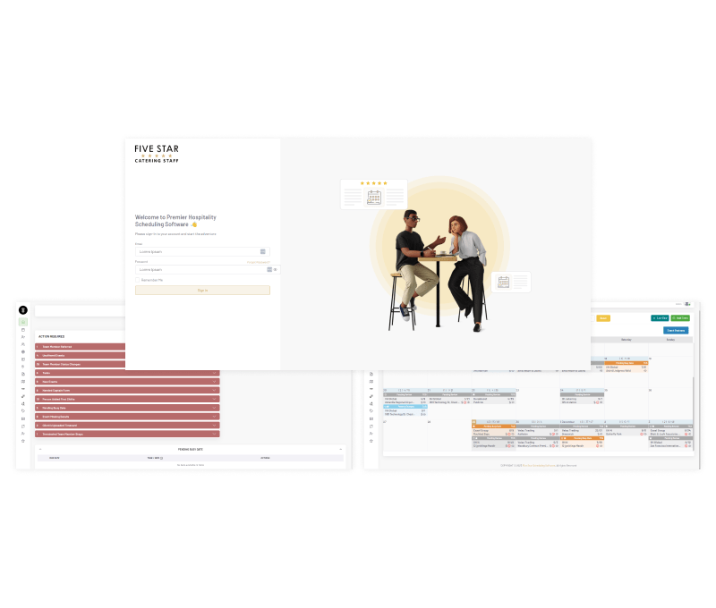 Five Star Catering Staff