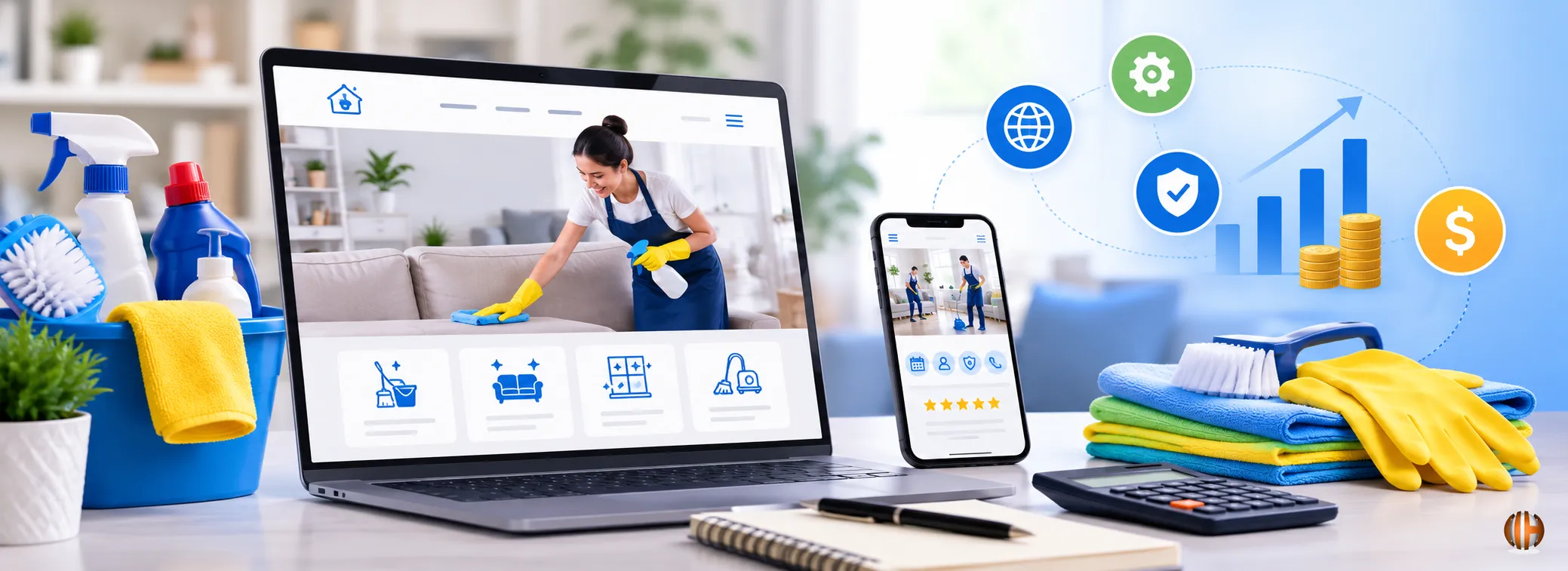 Home Cleaning Website Development Cost