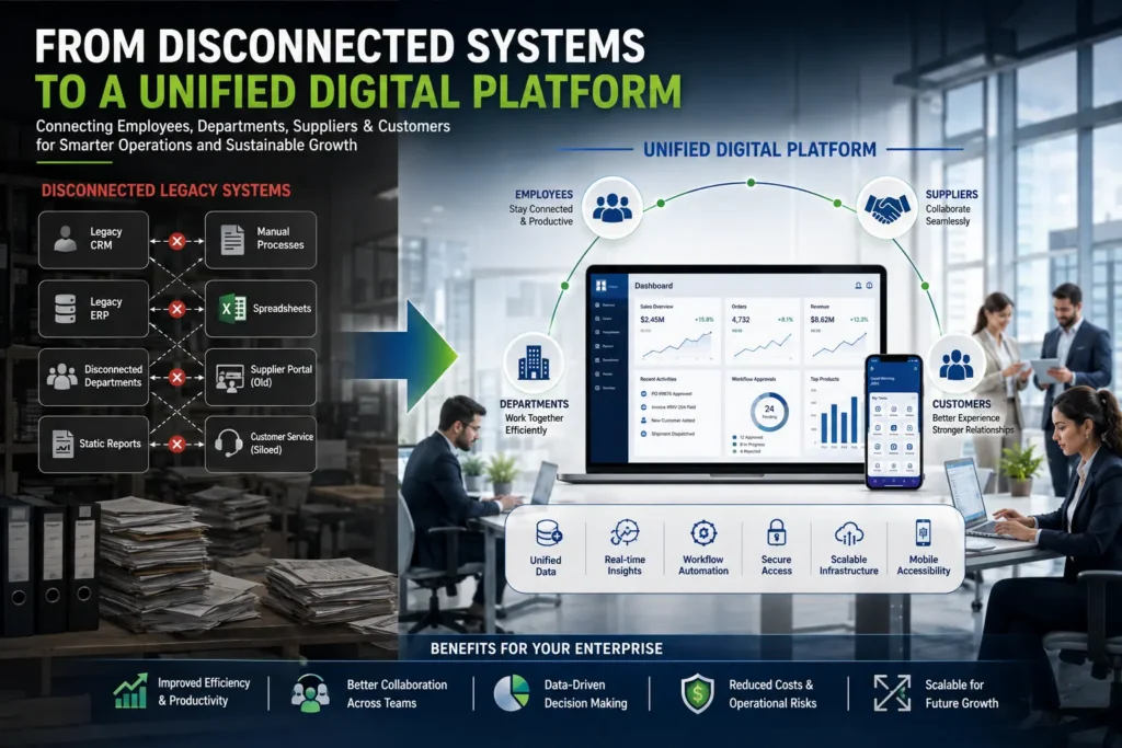 Enterprise digital transformation platform Enterprise digital transformation platform