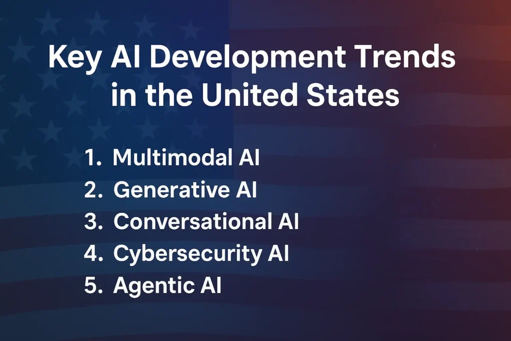 Key AI Development Trends in the United States