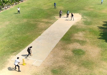 IIH global group team cricket play photos