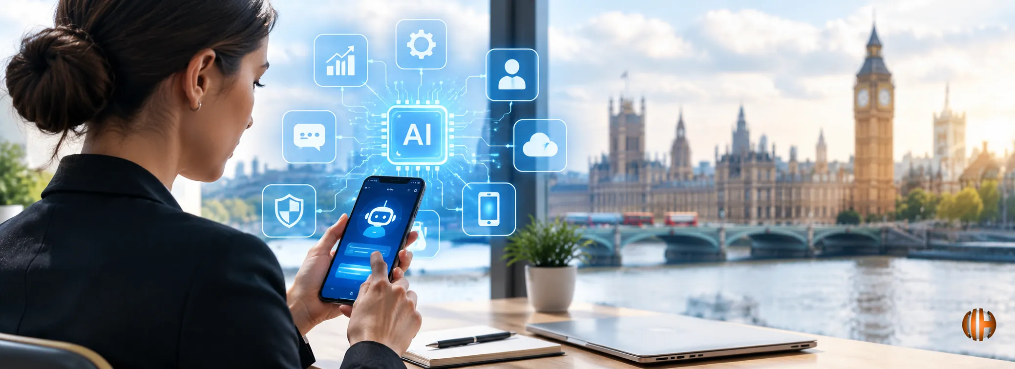 AI mobile app development in UK