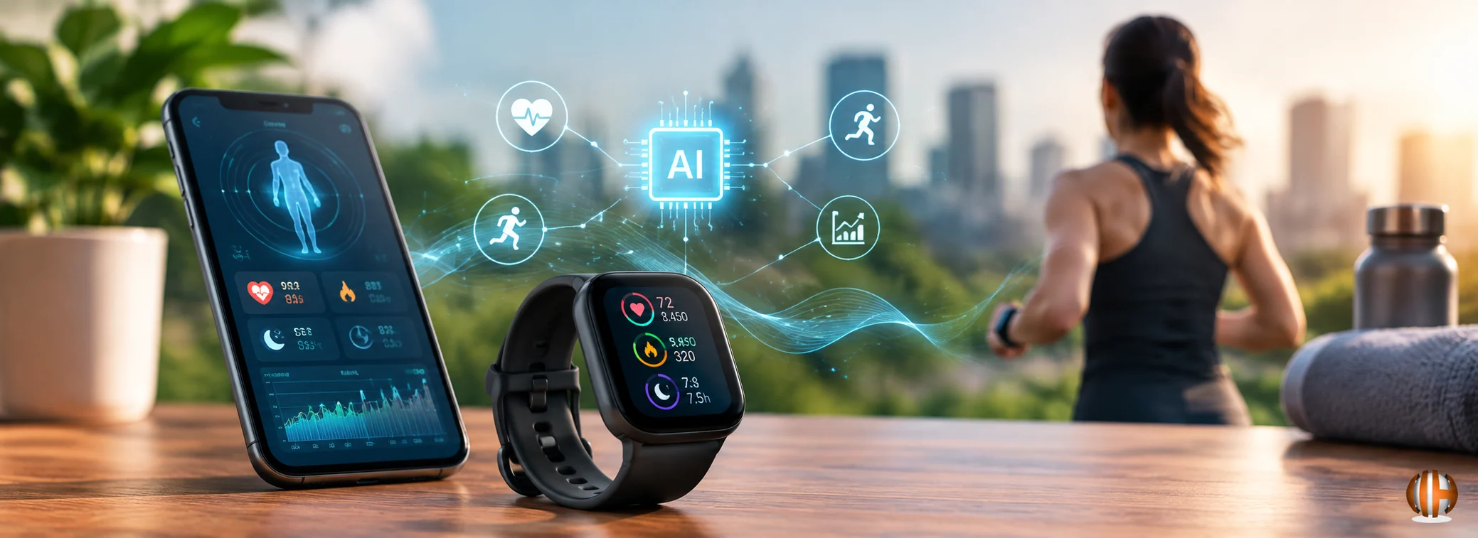AI-powered wearable fitness app