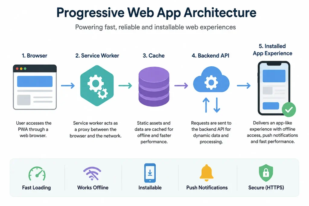 progressive web app architecture progressive web app architecture