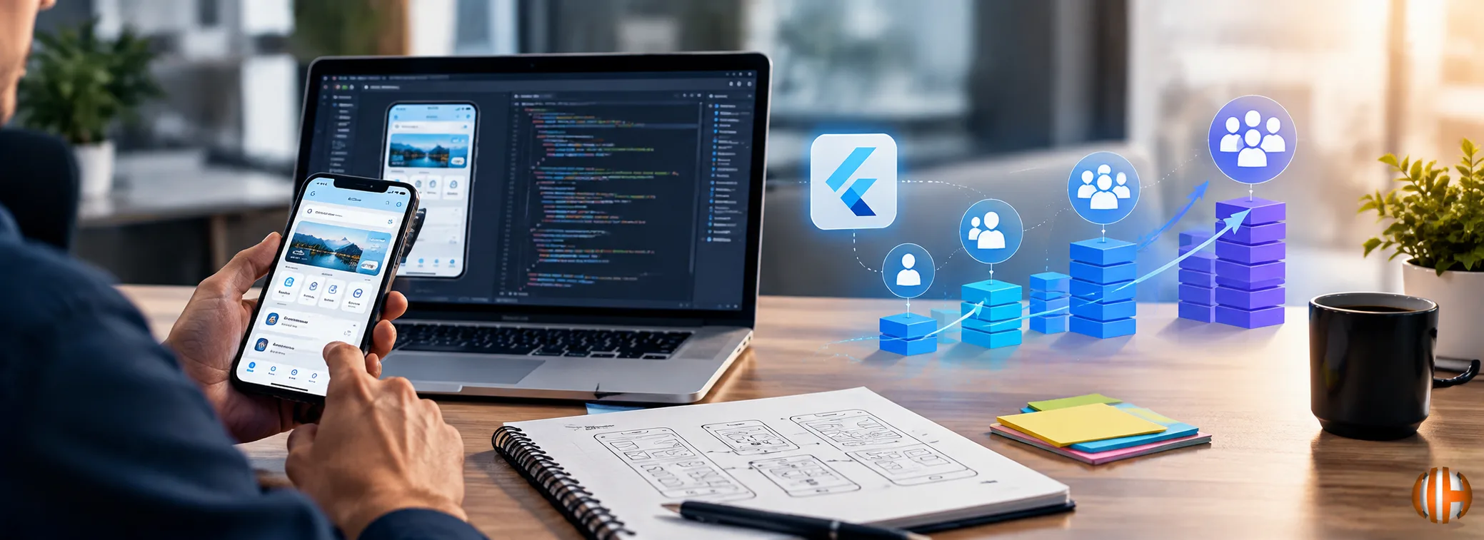 Flutter app scalability